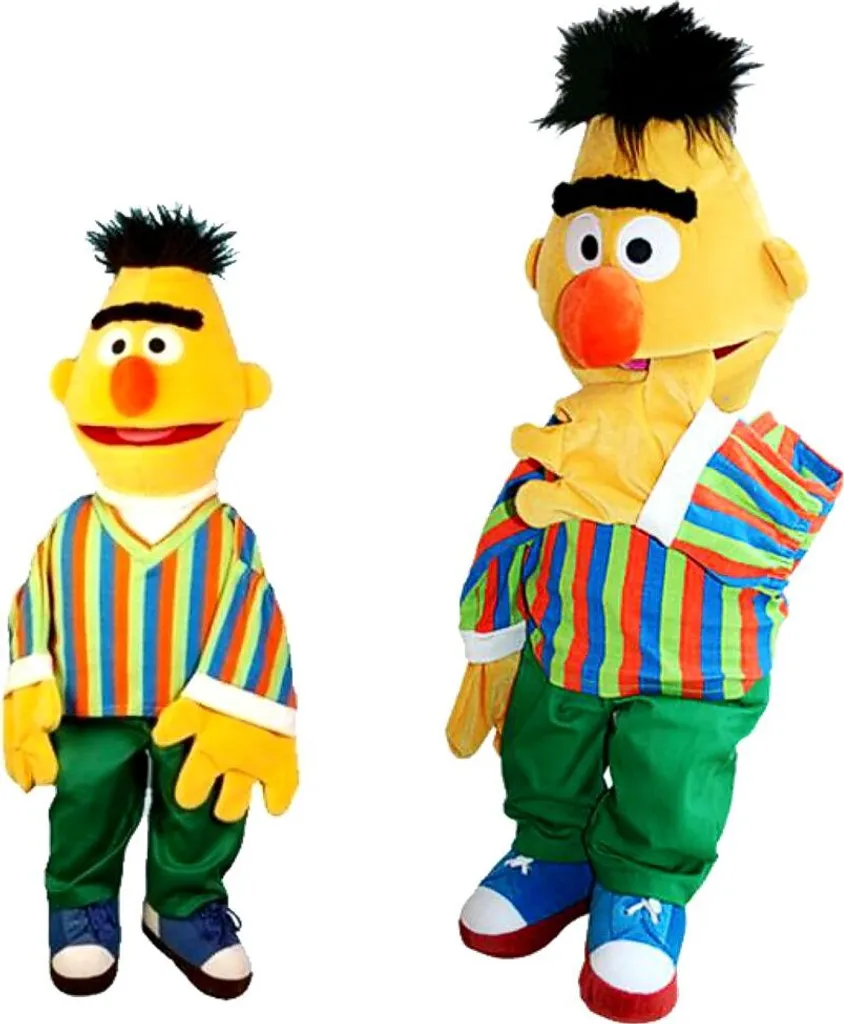 Living Puppets Handpuppe Bert Sesamstrasse 65 Cm SE101 4 Living Puppets Handpuppe Bert Sesamstrasse 65 Cm SE101 – Bild 2