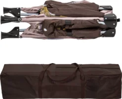 Tectake Baby Laufstall Tommy Junior 105x105x78cm - Braun -Barbie Store 3429031f61e71747701859b85b7396ef