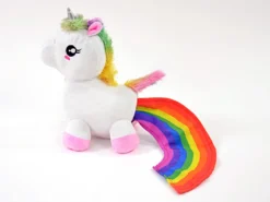 Kögler Plüsch Einhorn Unicorn & Sound Regenbogenschwanz Plüschtier Weiß 24cm Neu -Barbie Store 346770ac35a932d66a30e11ed620f68e