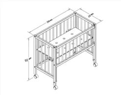 TiSsi Kinderbett MAXI Boxspring 95x56x96 Cm Weiß -Barbie Store 34ef8d319e56573987df2a8275043b32