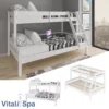 VitaliSpa Etagenbett Everest Weiß 207 X 131 X 138,9 Cm Massivholz -Barbie Store 3509f3469f730bf4e173547fd4f9e111 1
