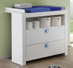 Trendteam Babyzimmer Wickelkommode Olivia/Julie Weiß 96 X 104 X 69 Cm -Barbie Store 37bc67b5090fecccad8135107fc8d5c7