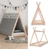 VitaliSpa Kinderbett Tipi Natur 208 X 163 X 96 Cm Massivholz -Barbie Store 3925f2d24b332dd08ef5fa5f23bf3fe2
