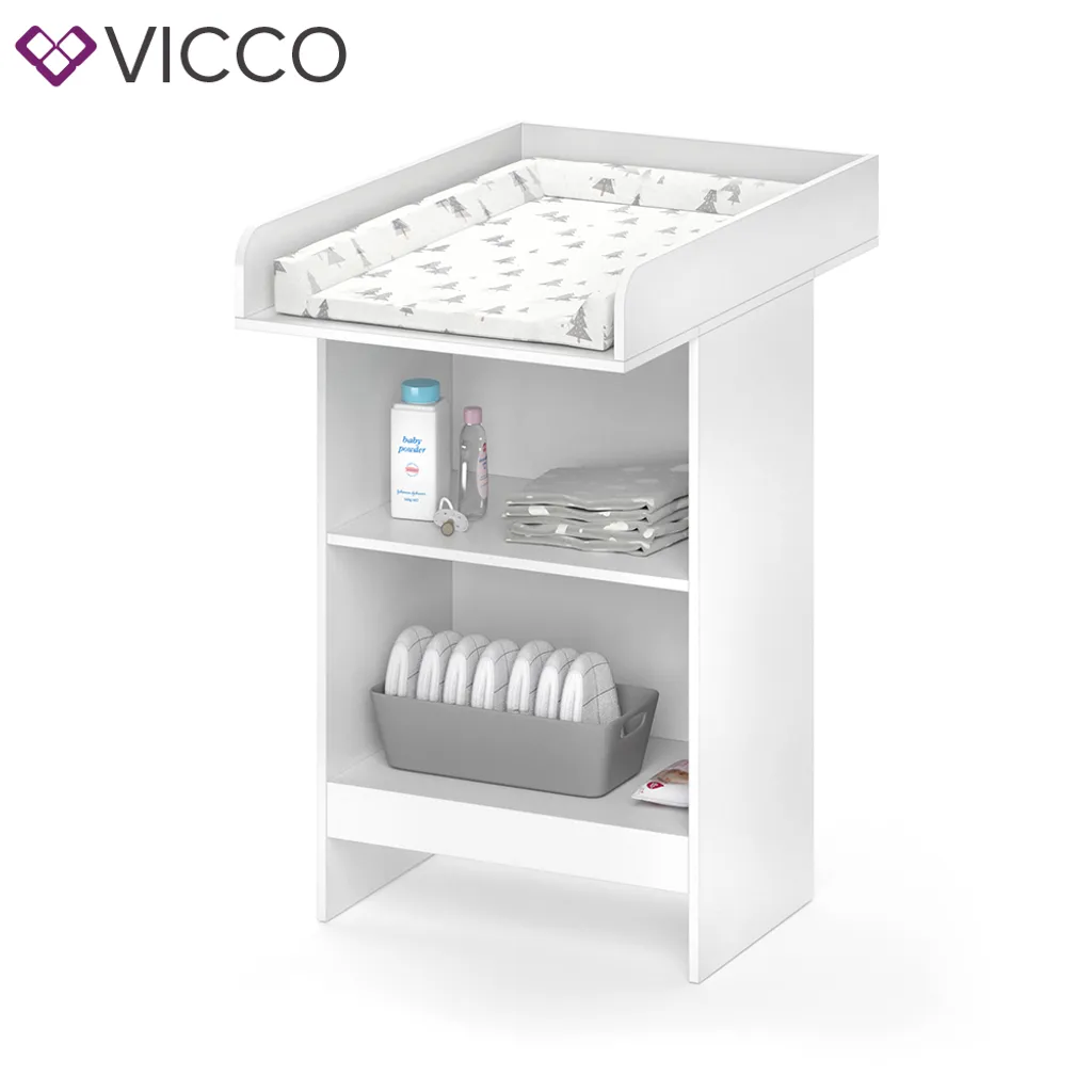 Vicco Wickeltisch Leo Weiß 60 X 103 X 88 Cm Holzwerkstoff 9 Vicco Wickeltisch Leo Weiß 60 X 103 X 88 Cm Holzwerkstoff – Bild 7