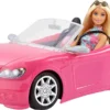 Barbie Teenager 29 Cm Und Cabrio Fahrzeug 20 X 15 X 29 Cm