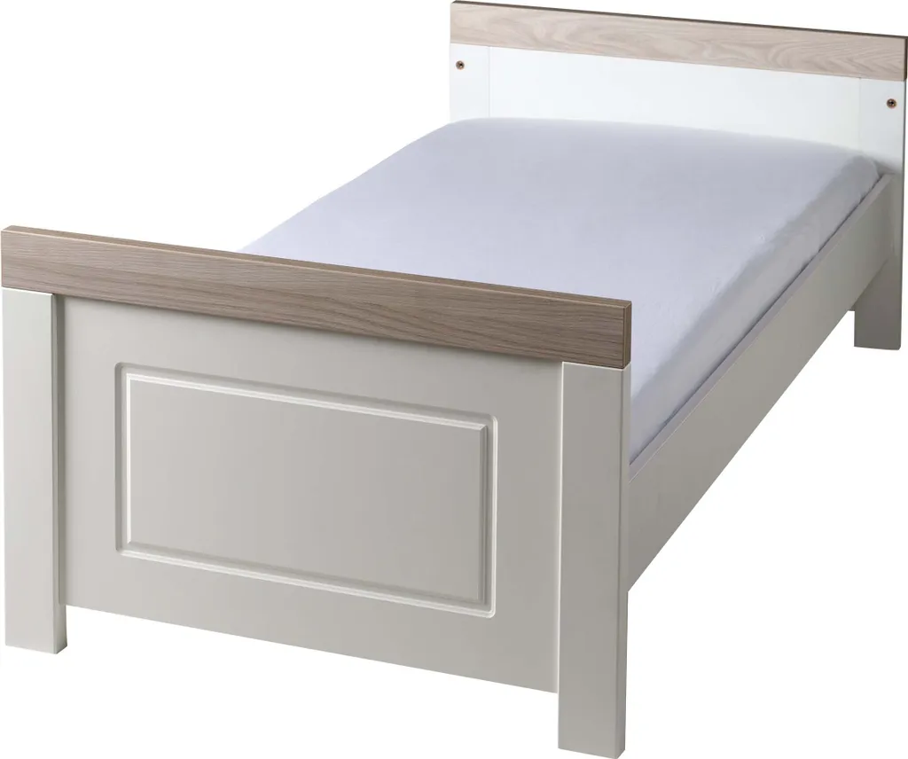 Roba Kombi-Kinderbett 'Felicia', 70 X 140 Cm, Weiß, Höhenverstellbar, 3 Schlupfsprossen, Umbaubar 9 Roba Kombi-Kinderbett 'Felicia', 70 X 140 Cm, Weiß, Höhenverstellbar, 3 Schlupfsprossen, Umbaubar – Bild 7