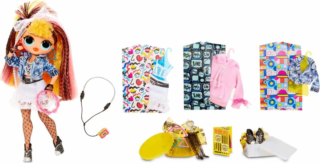 MGA Entertainment 567257E7C L.O.L. Surprise OMG New Theme Series- Doll 3- 80´s B.B. 5 MGA Entertainment 567257E7C L.O.L. Surprise OMG New Theme Series- Doll 3- 80´s B.B. – Bild 3