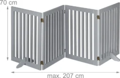 Relaxdays Graues Absperrgitter 70 Cm -Barbie Store 3d9a40057772431de22c5910c5a9746a