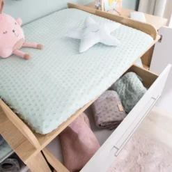 Roba Wickelkommode Mit Wickelansatz 'Matilda', Soft-Close, 3 Schubladen, 1 Tür, Wickelhöhe 90,5 Cm -Barbie Store 402cc298c05acf872291f20fe54e27e8