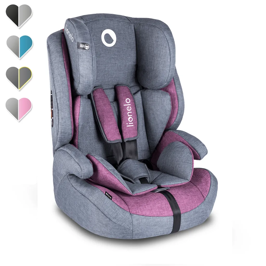 Lionelo Nico Kindersitz Autokindersitz Autositz 9-36kg Gruppe 1+2+3 Violett 3 Lionelo Nico Kindersitz Autokindersitz Autositz 9-36kg Gruppe 1+2+3 Violett