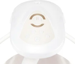 Lionelo Henny Baby Wippe Babyschaukel Elektrisch Mit Liegefunktion 10 Melodien Karussell Moskitonetz Weiß -Barbie Store 40e46cdca276a62ec10a63104ceab8c5