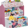 Relaxdays Kinderregal Mit 6 Aufbewahrungsboxen