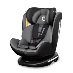 Lionelo Bastiaan Kindersitz 0-36 Kg ISOFIX 360° Autokindersitze Kinderautositze Gray-Schwarz -Barbie Store 42ae2b1e8eb215dc0b7797db362d4b62