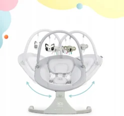 Kinderkraft Baby Rocker LULI Gray 36 Kinderkraft Baby Rocker LULI Gray -Barbie Store 437e9c60c00041a6aa3883f05798c761