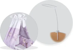 Lorelli Babybett Himmelstange 17 X 4 X 167 Cm, Himmel-Halterung, Universal Weiß