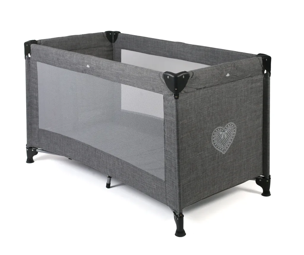 Reisebett Basic, Jeans Grau 4 Reisebett Basic, Jeans Grau – Bild 2