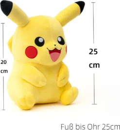NINTENDO Pokemon Kuscheltiere Kuscheltier XXL Pikachu 25 Cm Pokemon Plüschtier Pokemon Plüsch Offiziell Lizenziertes Pokemon Spielzeug -Barbie Store 466e2b037c7f83277e87e81e51a414f4