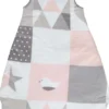 Roba Schlafsack 'Happy Patch Rosa', 90cm, Ganzjährig, Aus Atmungsaktiver Baumwolle, Unisex -Barbie Store 46beff527afa14248faa0980845b8228