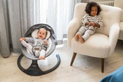 Babywippe Baby Schaukelstuhl Mit 5 Schwingungsamplituden Musik Timing Und Bluetoothfunktion Momi LAMI -Barbie Store 4853671bc97d7e901a5aaad75185fb46