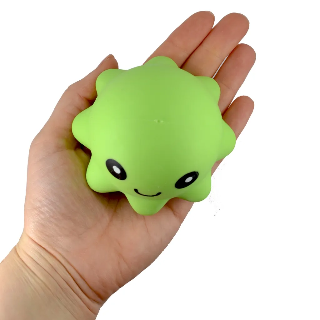4x Quetschball Oktopus Squeezeball Bunt Tier Ball Antistress Krake Knetball 8cm 4 4x Quetschball Oktopus Squeezeball Bunt Tier Ball Antistress Krake Knetball 8cm – Bild 2