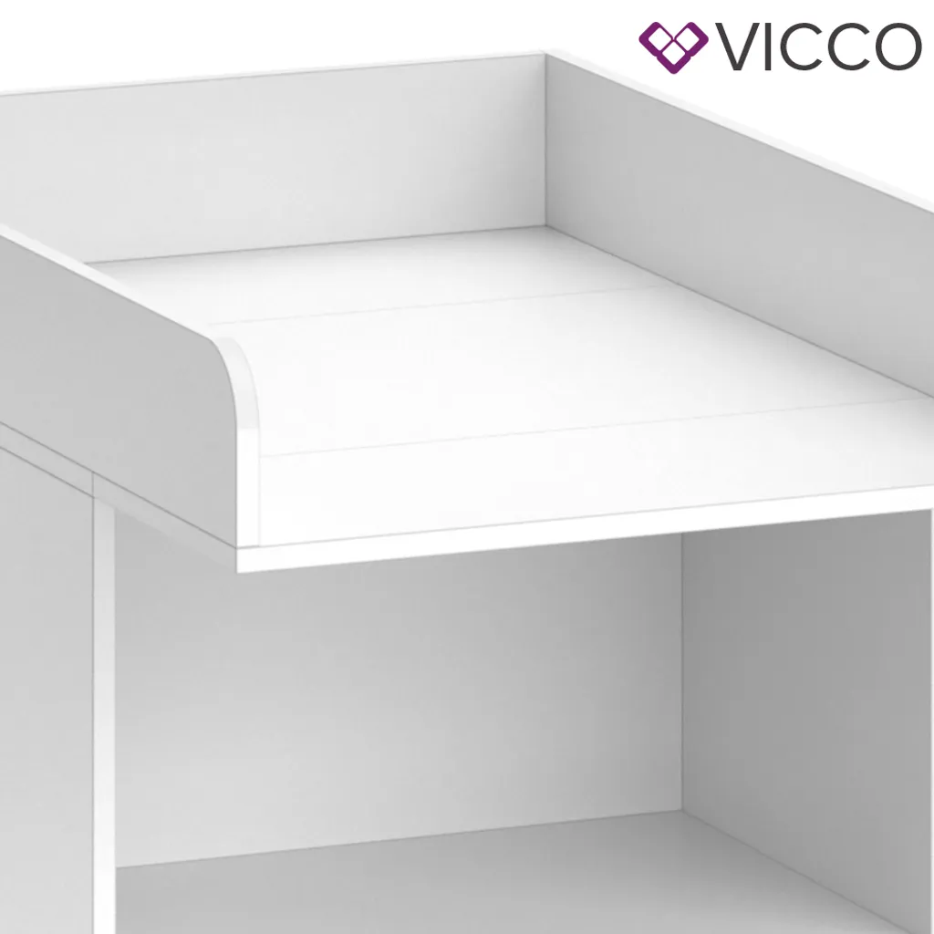 Vicco Wickeltisch Leo Weiß 60 X 103 X 88 Cm Holzwerkstoff 8 Vicco Wickeltisch Leo Weiß 60 X 103 X 88 Cm Holzwerkstoff – Bild 6