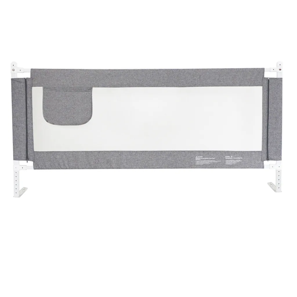 Zehnhase Bettgitter Bettschutzgitter Kinderbettgitter Babybettgitter 120 Cm, Grau, 1 Seite 4 Zehnhase Bettgitter Bettschutzgitter Kinderbettgitter Babybettgitter 120 Cm, Grau, 1 Seite – Bild 2