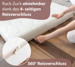 Alcube® Kindermatratze 80 X 160 X 10 Cm ECO Aus Kokos Und Kaltschaum / Gemütliche Matratze Für Kinderbett Kaltschaum Matratze 80x160 I Körpergewicht Bis 60 Kg I Jugendmatratze Kaltschaummatratze 160x80 Cm -Barbie Store 50863b054c49c87fdf143922f99a4a06