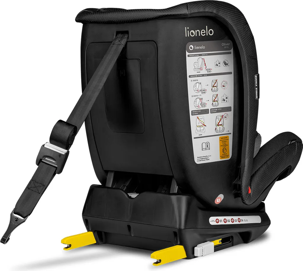 Lionelo Oliver Kindersitz 9-36kg Kindersitz Isofix Top Tether Seitenschutz 5 Punkt Gurt Rückenlehnenverstellung Kopfstützenverstellung Reduktionseinlage ECE R44 04 10 Lionelo Oliver Kindersitz 9-36kg Kindersitz Isofix Top Tether Seitenschutz 5 Punkt Gurt Rückenlehnenverstellung Kopfstützenverstellung Reduktionseinlage ECE R44 04 – Bild 8