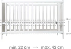 Roba Mulitfunktionsbett Sterne Grau Mit Beistellfunktion, Lattenrost, Matratze, Bettreduzierer, Himmel, Himmelstange, Kinderbett, Anstellbett, Babybett, Höhenverstellbar, Liegefläche 60x120 Cm, Weiß 22 Roba Mulitfunktionsbett Sterne Grau Mit Beistellfunktion, Lattenrost, Matratze, Bettreduzierer, Himmel, Himmelstange, Kinderbett, Anstellbett, Babybett, Höhenverstellbar, Liegefläche 60x120 Cm, Weiß -Barbie Store 51636eb73a77efac6f4c2c4b44e6874b