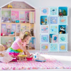 Relaxdays Kinder Steckregal Mit 15 Fächern -Barbie Store 51e0f304c5d187135bb10fe5ac2bc9b5