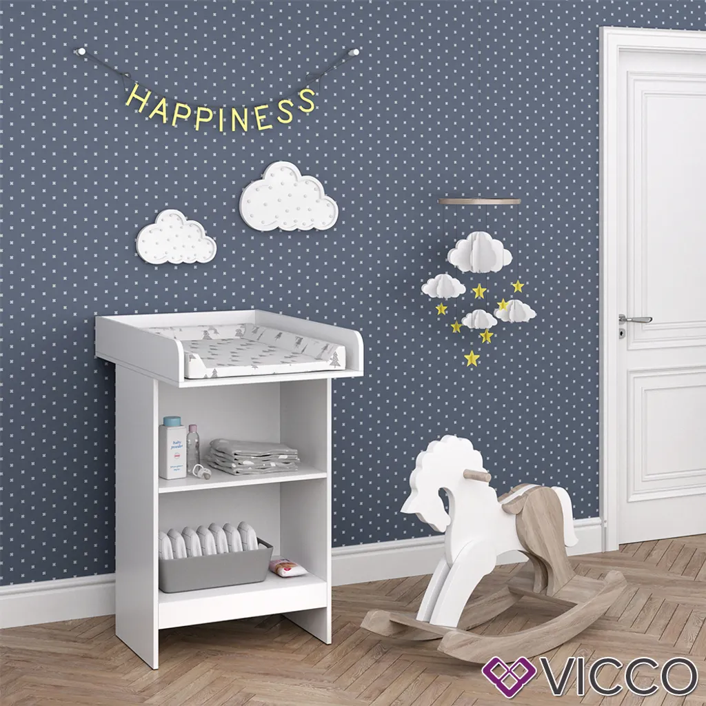 Vicco Wickeltisch Leo Weiß 60 X 103 X 88 Cm Holzwerkstoff 6 Vicco Wickeltisch Leo Weiß 60 X 103 X 88 Cm Holzwerkstoff – Bild 4