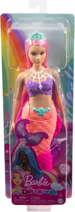 Barbie Dreamtopia Meerjungfrau-Puppe (kurvig, Rosafarbenes Haar), Spielzeug Ab 3 Jahren 17 Barbie Dreamtopia Meerjungfrau-Puppe (kurvig, Rosafarbenes Haar), Spielzeug Ab 3 Jahren -Barbie Store 527e11b4a03532609a56662d4bd506b1