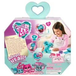 Kleine Schöne Scruff-a-Luvs™ Plüsch-Mystery-Rettungstier(blau),die Beste Geschenke Für Kinder -Barbie Store 532f9a1fd7231e3f090f788dfde8c13b