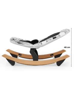 Kinderkraft Baby Babywippe Finio, Weiß Babywippen Babys 1. Jahr Wippen Schaukel Babywippe Babyschaukel Kinderschauel Elektrische Wippe Elektrowippe Babys 1.Jahr -Barbie Store 5357191e4637e2150ead33365ca844b2