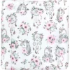 TupTam Baby Wickeltischauflage Mit Baumwollbezug Gemustert, Farbe: Traumfänger / Einhorn / Rosa, Größe: 70 X 70 Cm