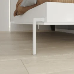 Schrankbett 140x200 Cm Horizontal Weiß Mit GASDRUCKFEDERN Platzsparendes Wandklappbett 13 Schrankbett 140x200 Cm Horizontal Weiß Mit GASDRUCKFEDERN Platzsparendes Wandklappbett -Barbie Store 55450c4013fba8a2551cd84a8fd2de36