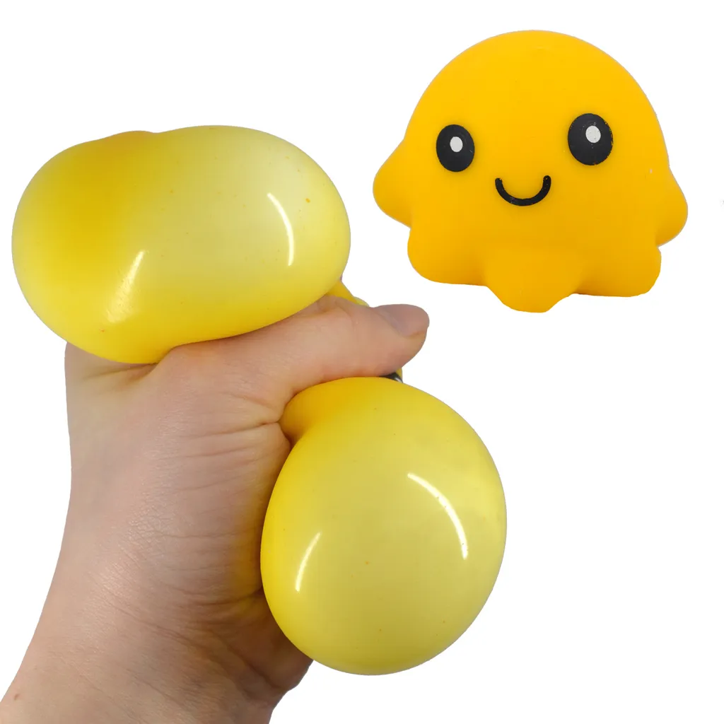 4x Quetschball Oktopus Squeezeball Bunt Tier Ball Antistress Krake Knetball 8cm 5 4x Quetschball Oktopus Squeezeball Bunt Tier Ball Antistress Krake Knetball 8cm – Bild 3