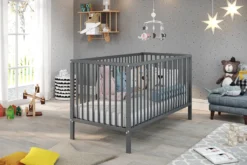 Babybett Babyzimmer Universal | Grau Matt Massiv -Barbie Store 55b55234e1cd36b6fedfdae696e5d2a0
