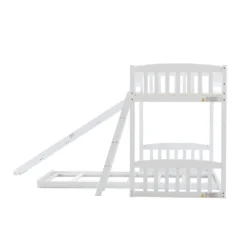 Merax Etagenbetten 90x200cm/90x200cm Hochbett Für 2 Kinder, Doppel Stockbett Teilbar Zu 2 Einzelbetten, Kinderbett Mit Rutsche Und Lattenrost, Weiß 28 Merax Etagenbetten 90x200cm/90x200cm Hochbett Für 2 Kinder, Doppel Stockbett Teilbar Zu 2 Einzelbetten, Kinderbett Mit Rutsche Und Lattenrost, Weiß -Barbie Store 56ca1ab52f27544b2d1300b378a9c0d9