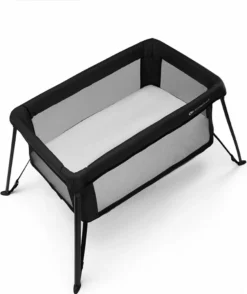 Kinderkraft Baby Cot CAMI Black -Barbie Store 5849eb854a37c16d5ba89089bff47f42