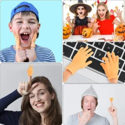 6 Stück Kleine Hände Fingerpuppen Set Fingerhände Magisches Spielzeug Lustiges Spielzeug Geburtstagsparty Spielparty -Barbie Store 59b60836aade10130e06e6fa64df241c