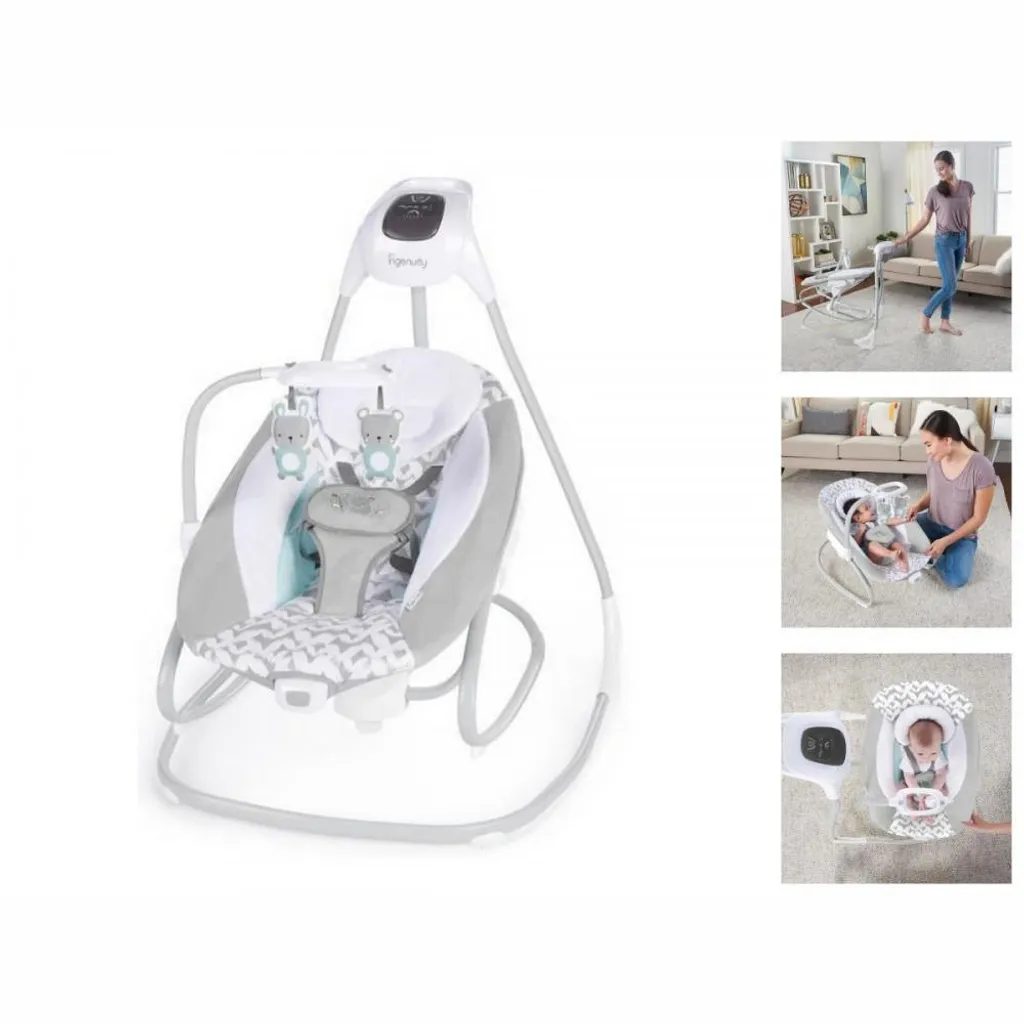 Ingenuity Einfallsreichtum - 2-in-1-Schaukelliege - Raylan ™ 8 Ingenuity Einfallsreichtum - 2-in-1-Schaukelliege - Raylan ™ – Bild 6