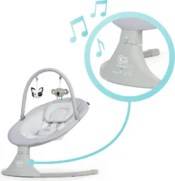 Kinderkraft Baby Rocker LULI Gray 34 Kinderkraft Baby Rocker LULI Gray -Barbie Store 5b8718a9cd9de8cc5f2c427b5bc57594