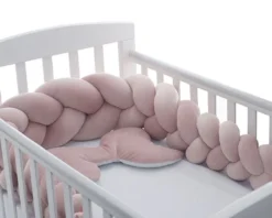 LUMALI Babynest XXL - Babynestchen 3 Teiliges Set - Babynestchen Neugeborene Set - Cocoonababy, Baby Nestchen Mädchen Aus Baumwolle - Nestchen Baby Perfekt Für Neugeborene Geschenk - Bettnestchen -Barbie Store 5e305ced85dcafb6a2d2e36a314bf57c