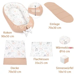Babynestchen Set Neugeborene 90x50 Cm Waffelbaumwolle - Kuschelnest Baby Nestchen 5-teilig Kokon Eule Braun 21 Babynestchen Set Neugeborene 90x50 Cm Waffelbaumwolle - Kuschelnest Baby Nestchen 5-teilig Kokon Eule Braun -Barbie Store 5e489cce23a7bc479002ccae5e69d928