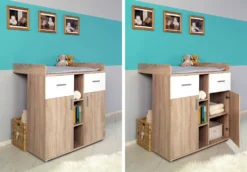 Babyzimmer ELISA 1 In Eiche Sonoma / Weiß 7 Babyzimmer ELISA 1 In Eiche Sonoma / Weiß -Barbie Store 5eecd15dc7585e86b7d84f024966246c