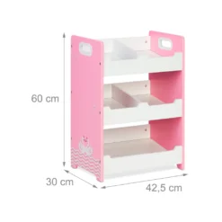 Relaxdays Kinderregal Mit 5 Fächern -Barbie Store 5fcea842326b5d2daaf3014f962032e4