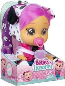 IMC Toys Spielwaren Cry Babies Dressy Dotty Babypuppen Puppen Babypuppen Räumungsverkauf -Barbie Store 62b75607c07b9a987b53aed1caa50a00