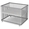Sämann Laufgitter Basic 75x100 Cm Mit Matratze, Grau