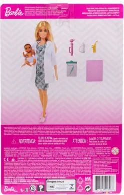 Barbie Kinderärztin-Spielset Mit Blonder Puppe, Babypuppe, Ärztinnen-Spielzubehör -Barbie Store 652599b3ce8f0935810a92357d862ed0